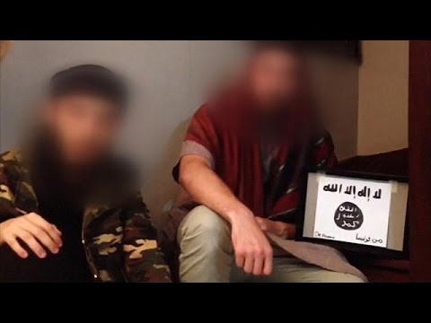 بالفيديو شاهد نشر شريط فيديو لمنفذي الهجوم على كنيسة كاثوليكية في فرنسا