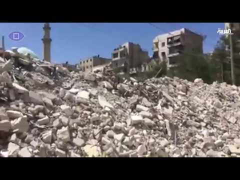 شاهد أطفال حلب ينامون في الحمامات هربًا من براميل القصف