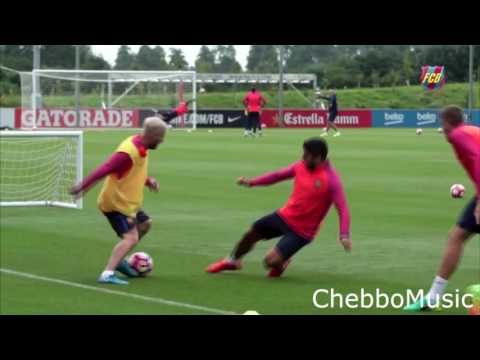 شاهد إبداعات ميسي في تدريب البارسا تؤكد جاهزيته للموسم الجديد