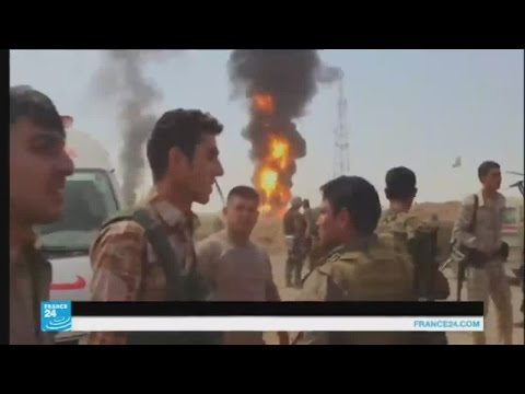 بالفيديو تنظيم داعش يقتحم منشآت نفطية في العراق