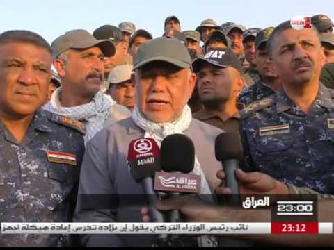 شاهد  القوات الحكومية تحرر جزيرة الخالدية من سيطرة داعش