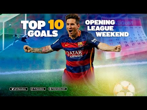 شاهد أفضل 10 أهداف لبرشلونة فى بداياته