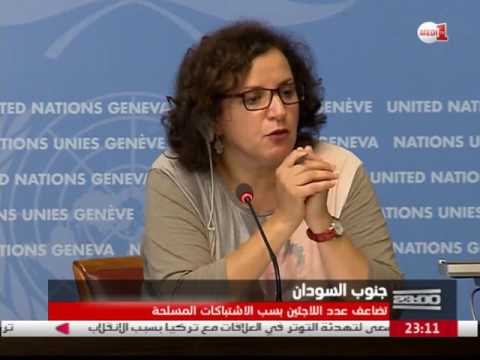 تضاعف عدد اللاجئين بسب المعارك المسلحة في جنوب السودان
