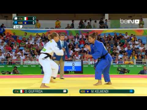 بالفيديو  مايليندا كلمندي تهدي كوسوفو أول ميدالية ذهبية في تاريخ الأولمبياد