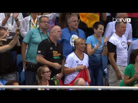 الصيني سون يحرز ذهبية 200 متر حرة في سباق السباحة في الأولمبياد