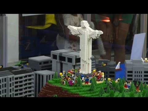 شاهد مجسم من الليغو للإضاءة على معالم ريو دي جانيرو