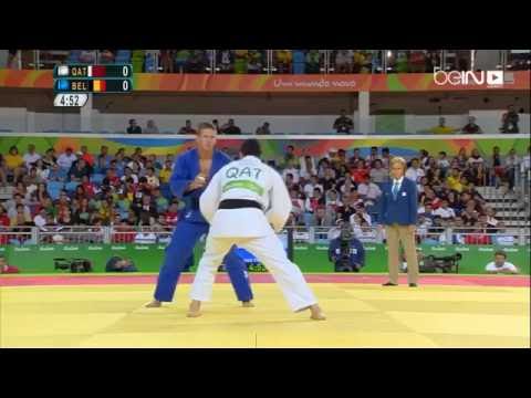 بالفيديو القطري مراد زاموري يشارك في مسابقة جودو رجال