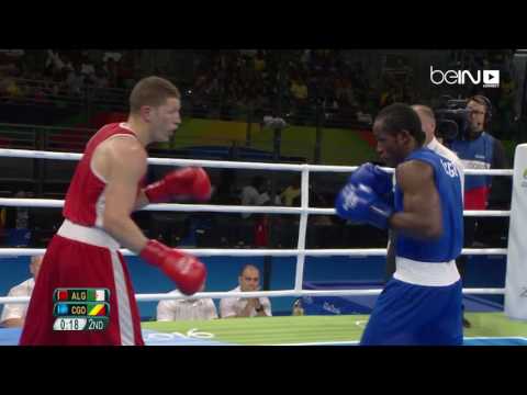 بالفيديو تأهل الملاكم الجزائري إلياس عبادي للدور ثمن النهائي في الملاكمة