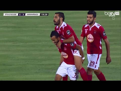 بالفيديو أهداف مباراة فريقي النجم الساحلي والكوكب المراكشي 