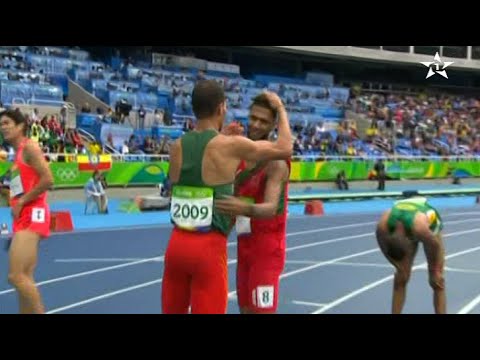 فوز عداء مغربي بالمركز الثاني و إصابة آخر في ريو