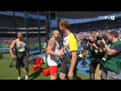 بالفيديو  كريستوف هارتينغ يخلف شقيقه في اللقب الأولمبي لرمي القرص