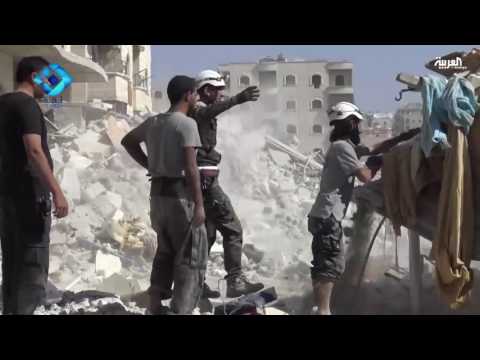 بالفيديو  50 قتيلاً في مجزرة جديدة للنظام السوري في حلب