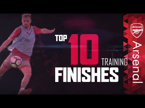 بالفيديو شاهد أبرز 10 نهايات في تدريبات الأرسنال