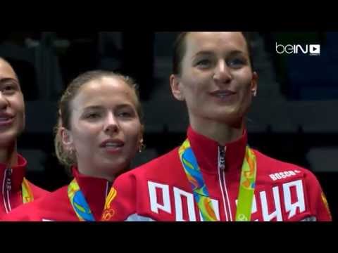 شاهد سيدات روسيا يحرزن ذهبية فرق الحسام