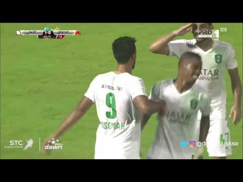 هدف الأهلي الأول ضد الاتفاق في الجولة 1 من دوري جميل