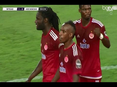 هدف اللاعب عبد العظيم خضروف في مرمى أسيك أبيدجان