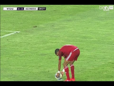 فابريس أونداما يحصل على ضربة جزاء والهجهوج يضيعها