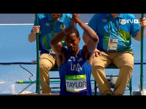 الأميركي كريستيان تايلور يحتفظ بالذهبية في مسابقة الوثب الثلاثي