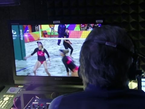 شاهد محطة تلفزيونية أميركية تعرض الأولمبياد للمكفوفين