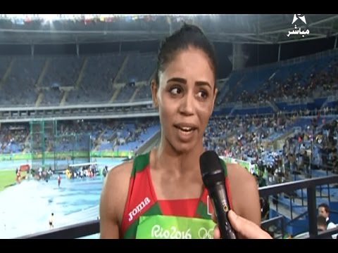 تصريح مثير للعداءة المغربية حياة المباركي بعد إقصائها في أولمبياد ريو