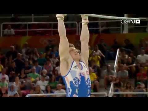 بالفيديو  الألماني هامبوخن يحرز ذهبية سباق العارضة الثابتة  رجال