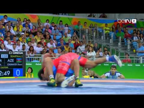 بالفيديو ذهبية وزن 66 كلغ يحرزها الصربي ستيفانيك في مسابقة المصارعة