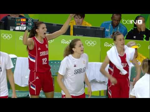 بالفيديو شاهد إسبانيا تصل إلى نهائي سلة السيدات