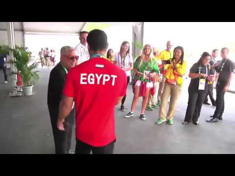 شاهد المصري إيهاب محمد يدعو لمزيد من الاهتمام برياضة رفع الاثقال