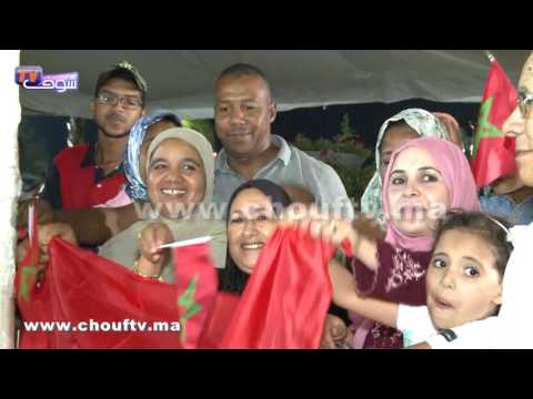 أجواء رائعة في مطار محمد الخامس استعدادًا لاستقبال البطل محمد ربيعي