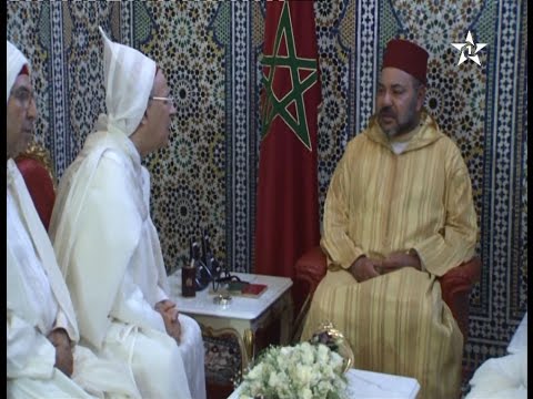الملك محمد السادس يستقبل الوفد الرسمي لحجاج المغرب في تطوان