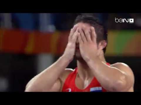 بالفيديو ذهبية وزن 68 كلغ للروسي سادولاييف في المصارعة الحرة