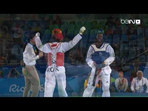 بالفيديو الكورية اوه تحرز الميدالية الذهبية في التايكوندو وزن دون 67 كلغ