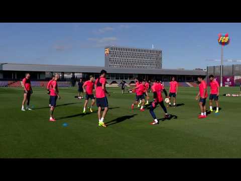 برشلونة يواصل استعداداته لمواجهة أتلتيك بيلباو