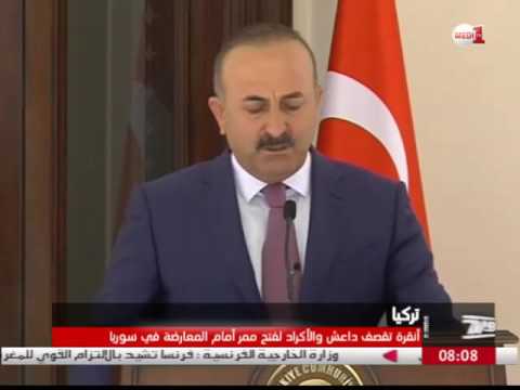 أنقرة تقصف داعش والأكراد لفتح ممر أمام المعارضة في دمشق