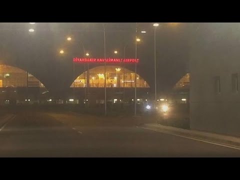 هجوم صاروخي قرب مطار ديار بكر التركي