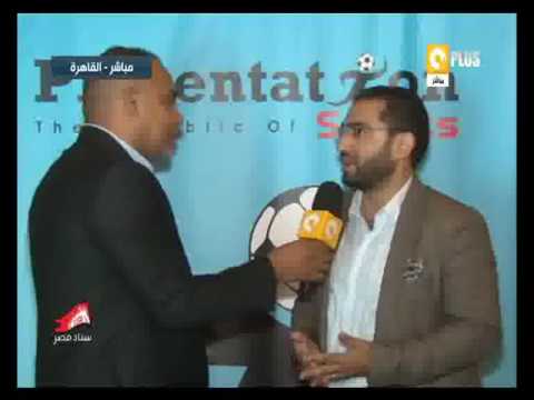 بالفيديو  مقابلة تلفزيونية مع الناقد الرياضيمصطفى طنطاوي