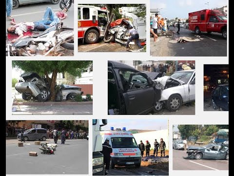 شاهد أخطر حوادث السير المميتة التي عرفتها الطرقات المغربية