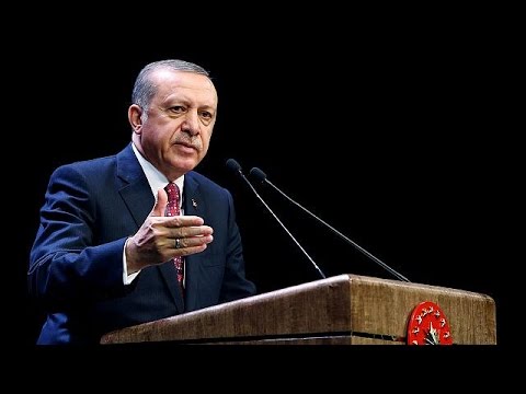 بالفيديو اردوغان يؤكد ان المقاتلين الاكراد لم يعبروا الى شرق الفرات