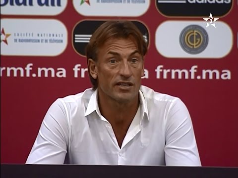 تفاصيل​  الندوة الصحافية للناخب الوطني هيرفي رونار