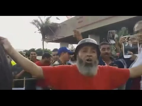 بالفيديو المغاربة ينظمون تظاهرة