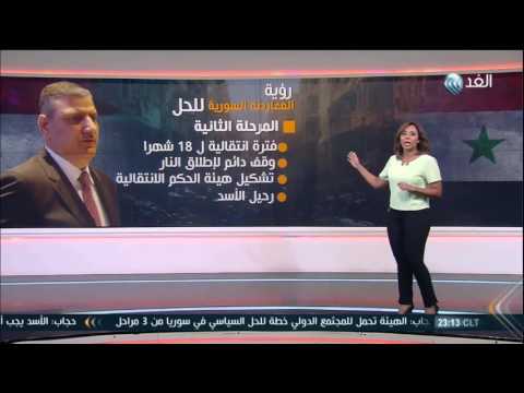 بالفيديو تعرف على تفاصيل رؤية المعارضة السورية للحل