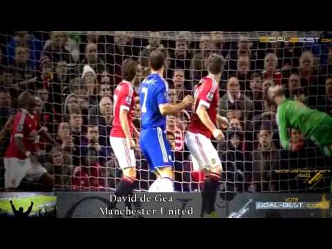 بالفيديو  أبرز تصديات الحارس العملاق دافيد دي خيا