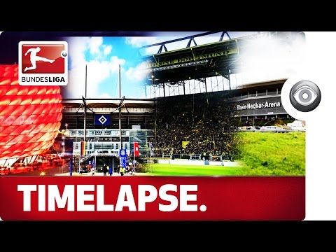 بالفيديو  يوم في حياة مباراة في الدوري الألماني