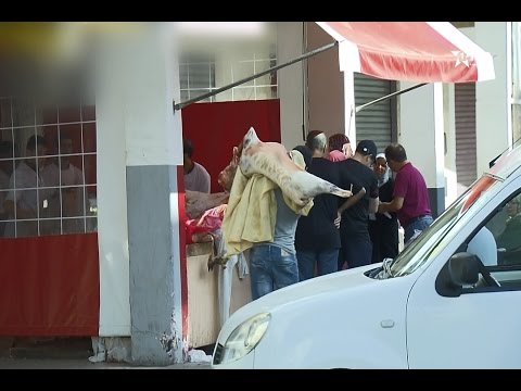 بالفيديو الاقبال على محلات الجزارة في ثاني أيام عيد الأضحى