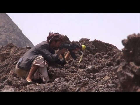 بالفيديو الاشتباكات تستمر في اليمن