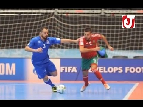 شاهد هزيمة ساحقة للمنتخب المغربي للفوت صال أمام اذربيجان