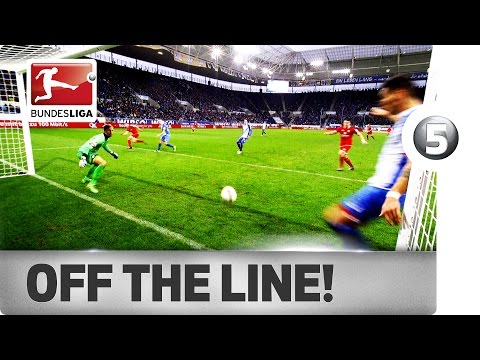 أبرز 5 أهداف قهرها خط المرمى بالبوندزليفا