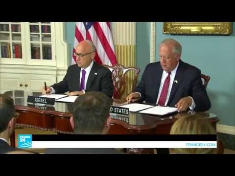 شاهد مساعدات عسكرية أميركية قياسية إلى إسرائيل بقيمة 38 مليار دولار