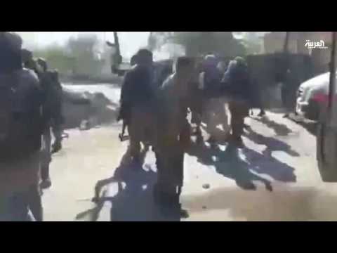 شاهد مستشارون عسكريون أميركيون ينسحبون من بلدة الراعي في ريف حلب