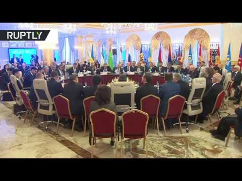 شاهد انطلاق قمة رابطة الدول المستقلة في بشكيك